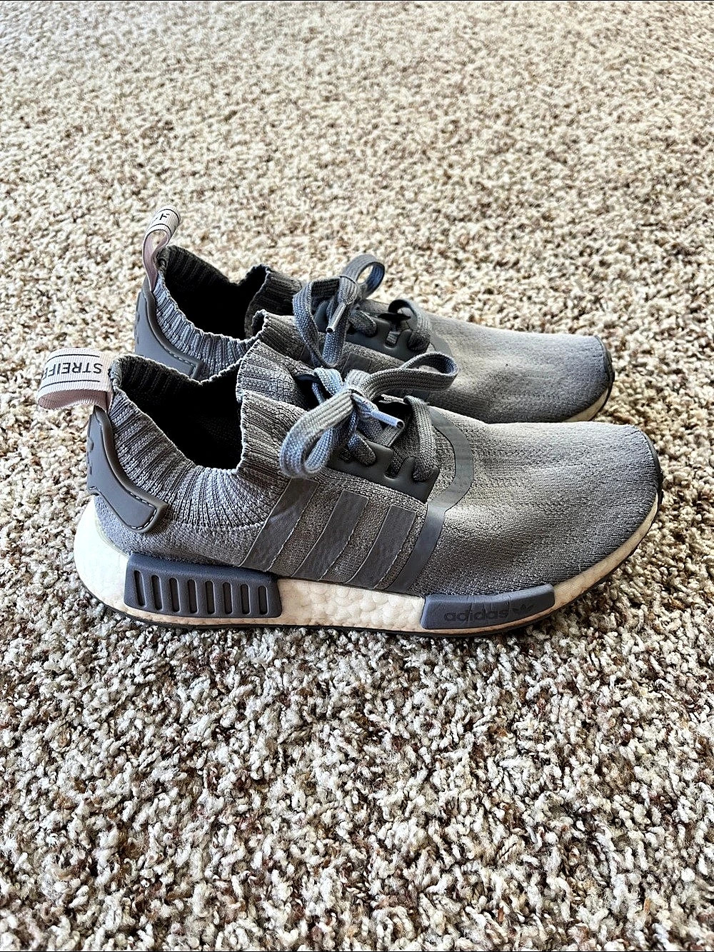 adidas NMD_R1 Gray Sneakers